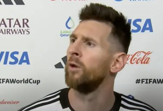 Lionel Messi dio detalles respecto a la discusión que tuvo con Wout Werghorst donde se dio la frase anda pa allá bobo en esu encuentro ante Países Bajos.