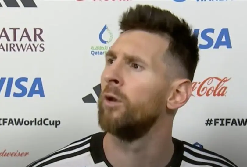 Lionel Messi dio detalles respecto a la discusi&oacute;n que tuvo con Wout Werghorst donde se dio la frase anda pa all&aacute; bobo en esu encuentro ante Pa&iacute;ses Bajos.