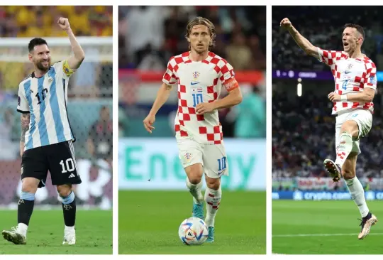 Lionel Messi, Luka Modric e Iván Perisic se enfrentaron en 2018 y lo harán ahora en las semifinales de Qatar 2022.