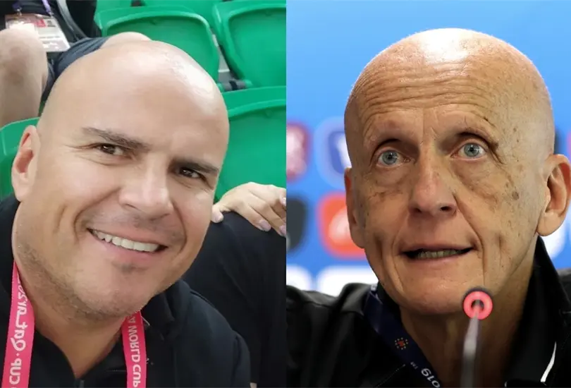 Paco Chac&oacute;n se fue contra Pierluigi Collina, encargado del arbitraje en la FIFA.