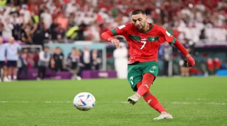 Hakim Ziyech es pieza clave de Marruecos. <br>(Foto: hziyech)