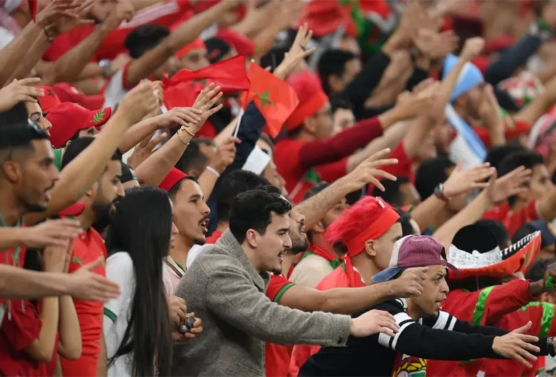 Los aficionados de Marruecos han estado muy unidos a su selecci&oacute;n en Qatar 2022.