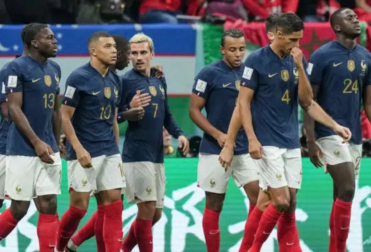 Francia repetirá jugadores que se coronaron campeones en Rusia 2018 si vencen a Argentina en Qatar 2022.