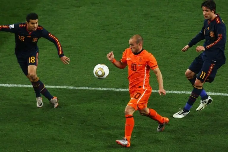 España y Países Bajos se enfrentaron en la final de Rusia 2018 - Twitter @FIFAWorldCup