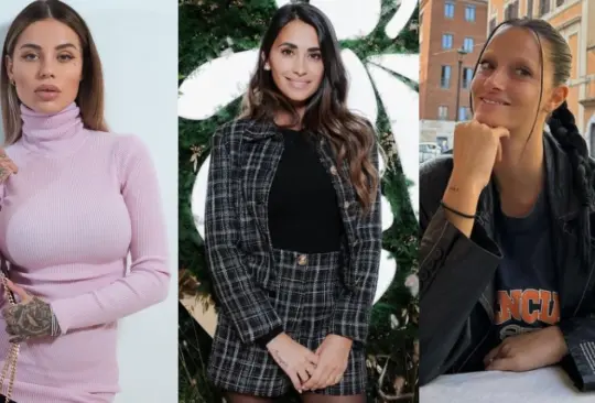 La novias y esposas de los futbolistas de Argentina y Francia que los   apoyan desde las gradas en la Copa del Mundo de Qatar 2022. 