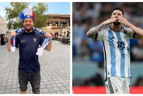 Luisito Comunica se puso la playera de Francia para salarlos y que ganer Argentina en Qatar 2022