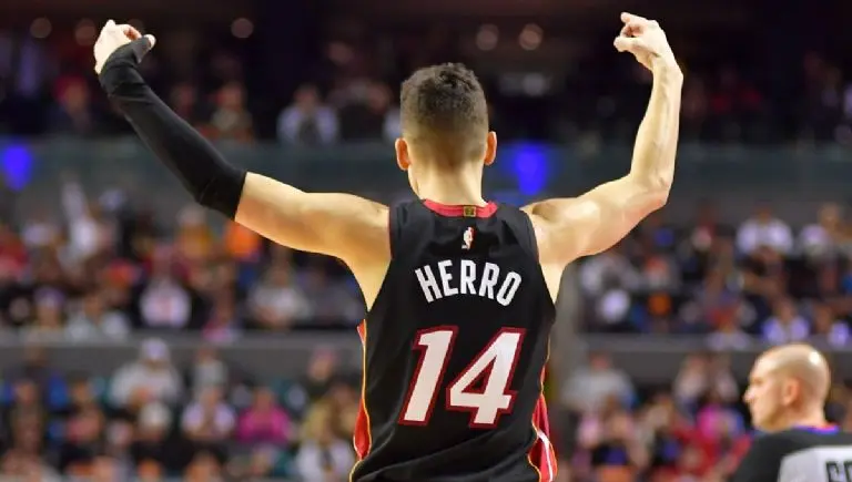 Herro tomó el liderazgo de Miami para la remontada. @NBAMEX