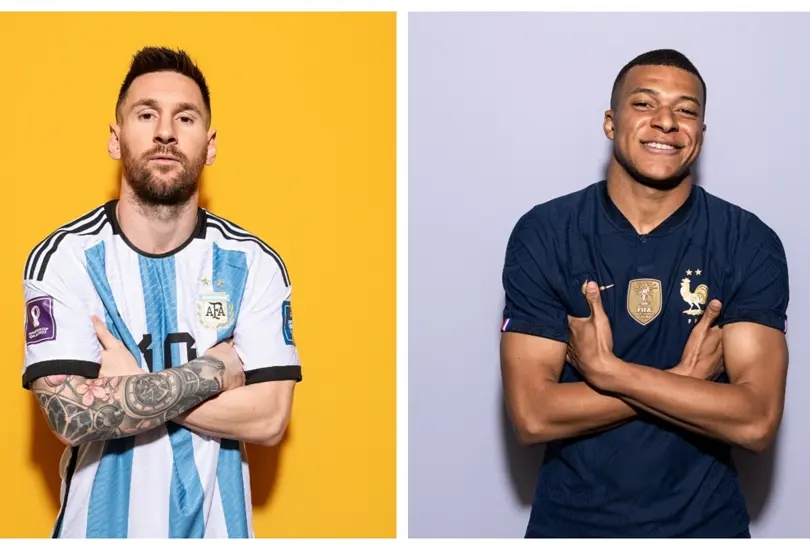 Lionel Messi y Kylian Mbappé buscan la gloria Mundial. Lionel Messi y Kylian Mbappé buscan la gloria Mundial.