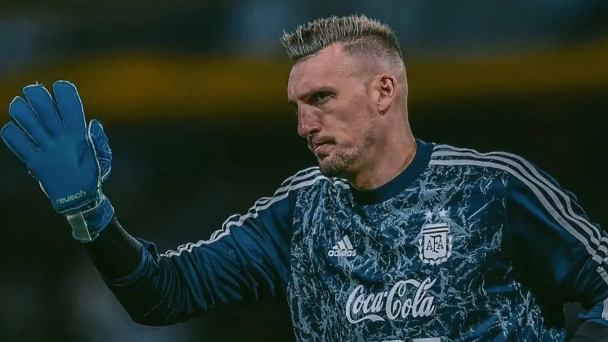 1. FRANCO ARMANI - El portero de River Plate no disputó ningún minuto en la Copa del Mundo aunque con 36 años estaba considerado como el segundo portero de la Selección.
