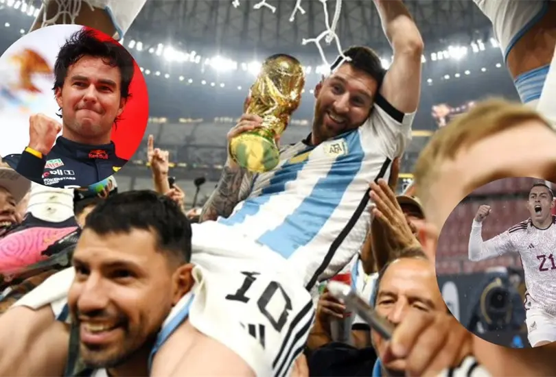 Lionel Messi recibi&oacute; m&uacute;ltiples felicitaciones despu&eacute;s de que se coron&oacute; con Argentina en el Mundial de Qatar 2022.
