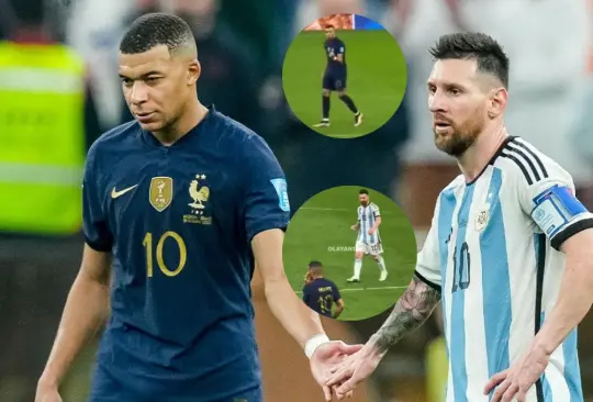 Messi y Mbappé protagonizaron un momento polémico debido a que se habrían celebrado sus goles en la final de Qatar 2022.