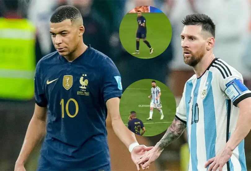Messi y Mbapp&eacute; protagonizaron un momento pol&eacute;mico debido a que se habr&iacute;an celebrado sus goles en la final de Qatar 2022.