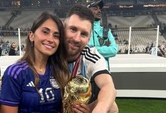 Antonela Roccuzzo le mandó un emotivo mensaje a Lionel Messi tras coronarse campeón en el Mundial de Qatar 2022.