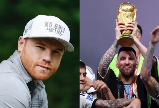 Canelo Álvarez felicitó a Argentina tras su título Mundial.