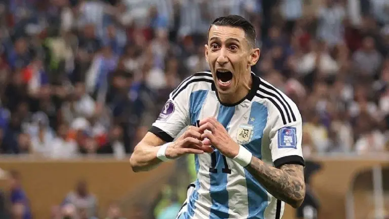 Di María fue campeón del mundo en Qatar 2022. Galería Referee