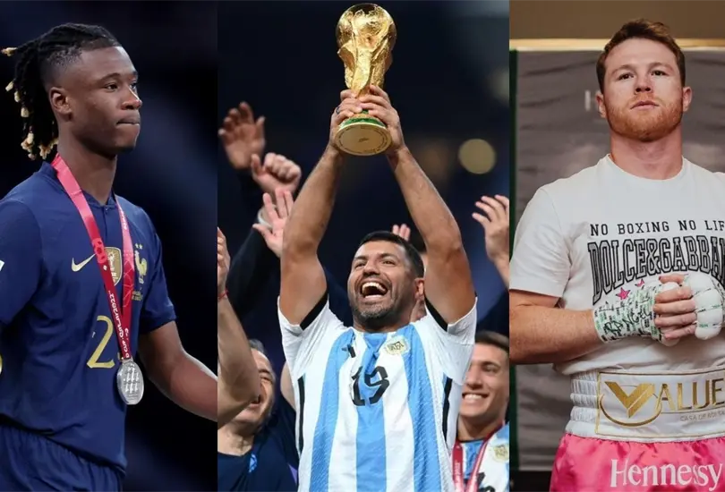 Kun Aguero sali&oacute; a aclarar lo que pas&oacute; con Canelo &Aacute;lvarez y Eduardo Camavinga