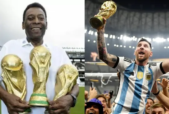 Pelé mandó un mensaje a Lionel Messi y Argentina por ser campeones del mundo