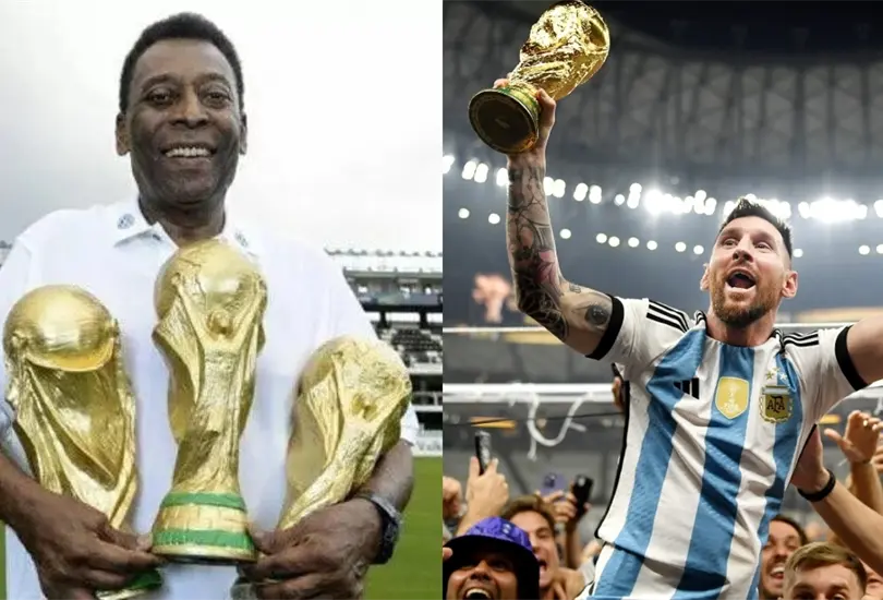 Pel&eacute; mand&oacute; un mensaje a Lionel Messi y Argentina por ser campeones del mundo