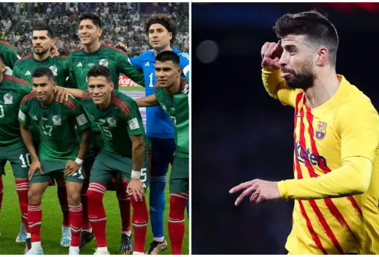 Gerard Piqué causó polémica después de haberse burlado de la actuación de la Selección Mexicana en el Mundial de Qatar 2022.