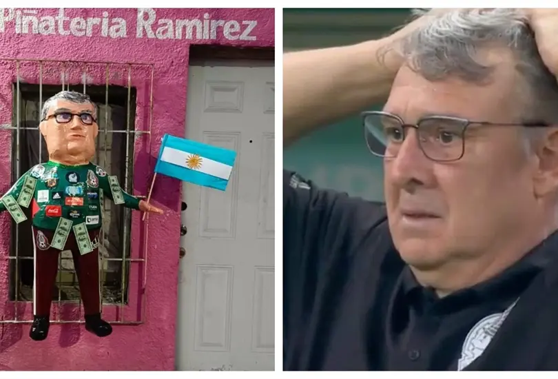 La pi&ntilde;ata del Tata Martino ya es tendencia en redes sociales. 
