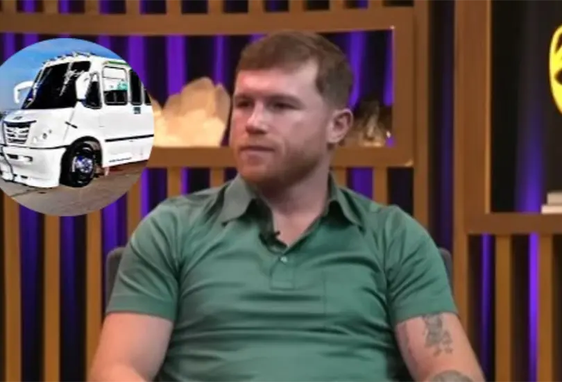 El Canelo Álvarez contó los motivos por los cuales adquirió la línea de camiones más utilizada de Jalisco. El Canelo Álvarez contó los motivos por los cuales adquirió la línea de camiones más utilizada de Jalisco.