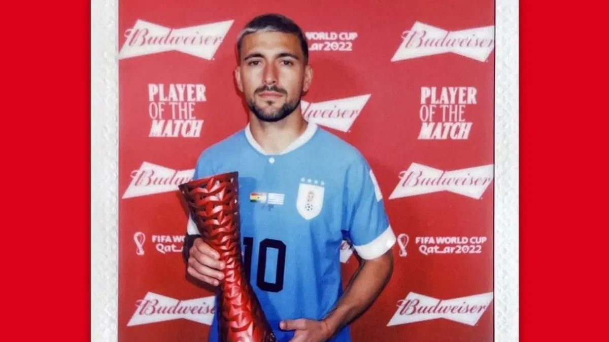 GIORGIAN DE ARRASCAETA. El mediocampista uruguayo obtuvo en reconocimiento agridulce, ya que a pesar de sus dos goles en el 0-2 de Uruguay ante Ghana, no pudo conseguir la calificación a Octavos de Final.