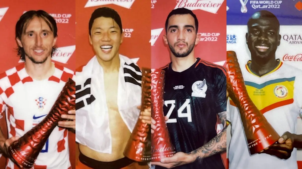 Nuevos y heroicos rostros recibieron el MVP de la última jornada de Fase de Grupos de Qatar 2022.