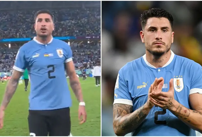 José María Giménez causó polémica por acusar de ladrones a los organizadores de Qatar 2022 y presuntamente agredir a un comisario FIFA. José María Giménez causó polémica por acusar de ladrones a los organizadores de Qatar 2022 y presuntamente agredir a un comisario FIFA.