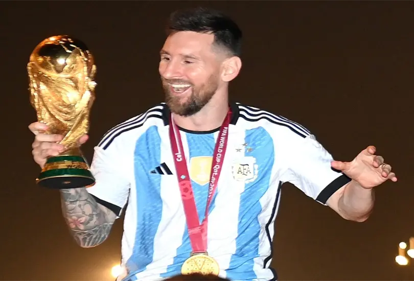 Lionel Messi se consagr&oacute; campe&oacute;n del Mundo en Qatar 2022