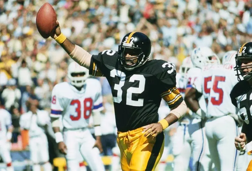Franco Harris est&aacute; inmortalizado en la historia de la NFL