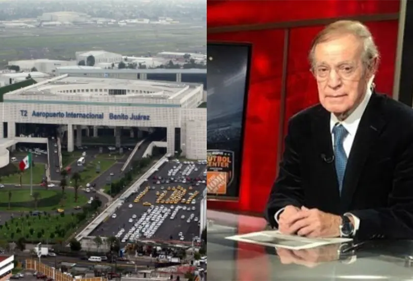 Jos&eacute; Ram&oacute;n Fern&aacute;ndez utiliz&oacute; sus redes sociales para opinar sobre el aeropuerto de la Ciudad de M&eacute;xico.