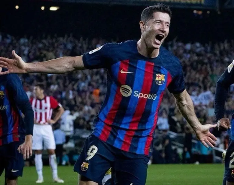 Robert Lewandowski ha anotado 39 goles el 2022.<br>(Foto: @lewy_official)