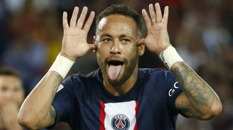 Neymar es el segundo máximo anotador del PSG en 2022.<br>(Foto: @neymarjr)