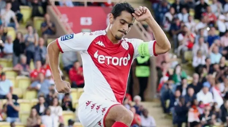 Wissam Ben Yedder con el Mónaco ha tenido grandes actuaciones.<br>(Foto: @WissBenYedder)