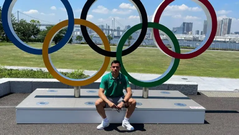 Malagón ganó la medalla de bronce en Tokyo 2020. @angel_malagonv