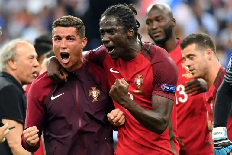 Eder ayudó a Cristiano Ronaldo a levantar su primer título con Portugal - Twitter @EURO2024