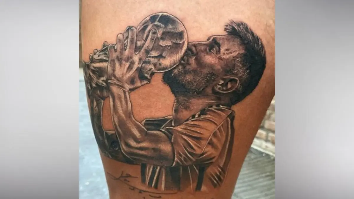 Los tatuajes más extraños de Lionel Messi y Argentina tras ganar el Mundial de Qatar 2022