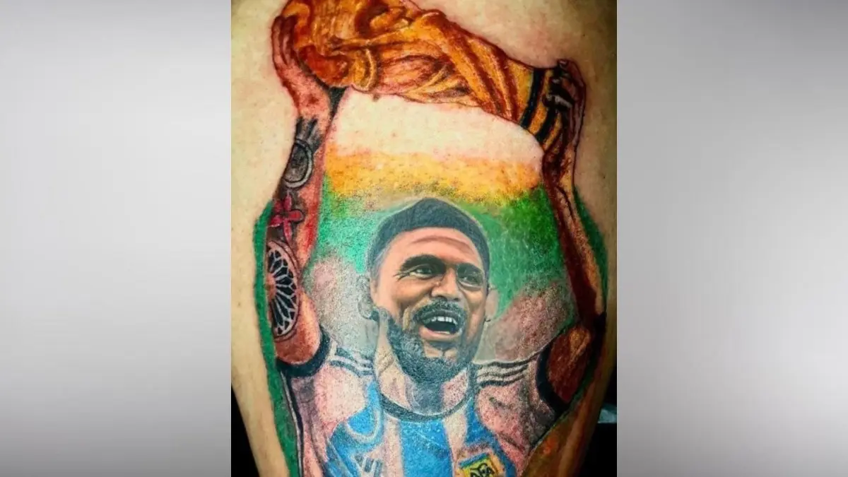 Los tatuajes más extraños de Lionel Messi y Argentina tras ganar el Mundial de Qatar 2022