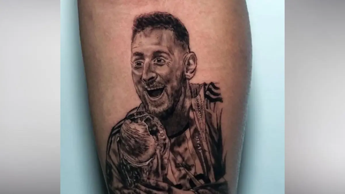 Los tatuajes más extraños de Lionel Messi y Argentina tras ganar el Mundial de Qatar 2022