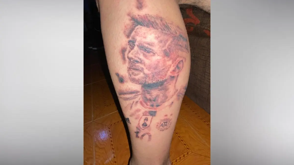 Los tatuajes más extraños de Lionel Messi y Argentina tras ganar el Mundial de Qatar 2022