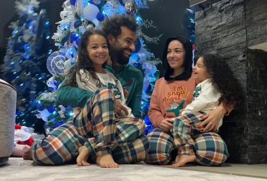 Mohamed Salah fue cuestionado por el mundo árabe luego de publicar una fotografía celebrando la Navidad.