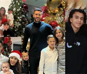 FOTOS: As&iacute; celebran Navidad los futbolistas de M&eacute;xico y el mundo