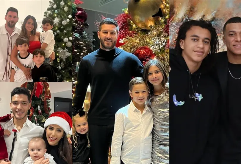 Los futbolistas de M&eacute;xico, la Liga MX y el mundo disfrutaron de la Navidad junto a sus familias.