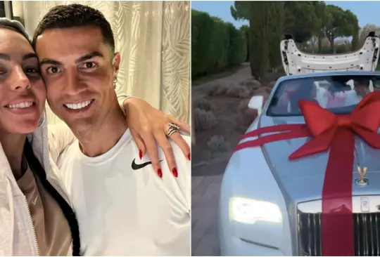 Cristiano Ronaldo recibió un regalo de lujo de Georgina Rodríguez.