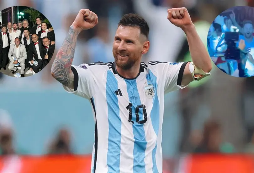 Lionel Messi estuvo en la fiesta de una sobrina y causó revuelo Lionel Messi estuvo en la fiesta de una sobrina y causó revuelo