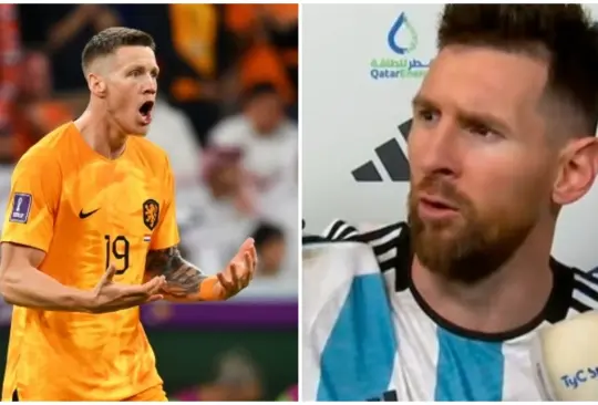 El reportero encargado de entrevistar a Messi tras el encuentro de Argentina ante Países Bajos dio más detalles de la discusión que tuvo con Wout Weghorst.