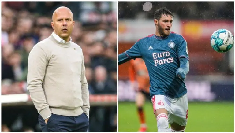 El DT del Liverpool es Arne Slot, quien dirigió a Santiago Giménez en el Feyenoord - Archivo Referee