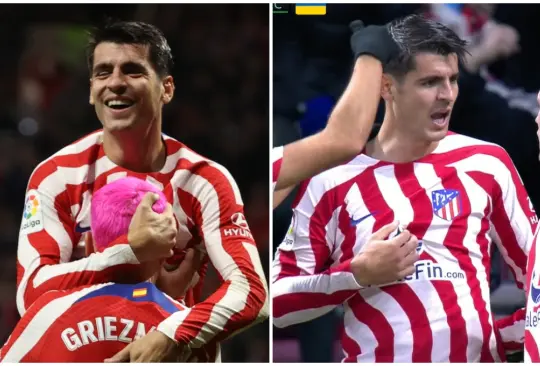 Álvaro Morata protagonizó un divertido momento en la victoria del Atlético de Madrid tras anotar un golazo y no enterarse que había sido suyo.