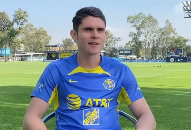 Israel Reyes est&aacute; emocionado de formar parte del Am&eacute;rica para el Clausura 2023 de la Liga MX.