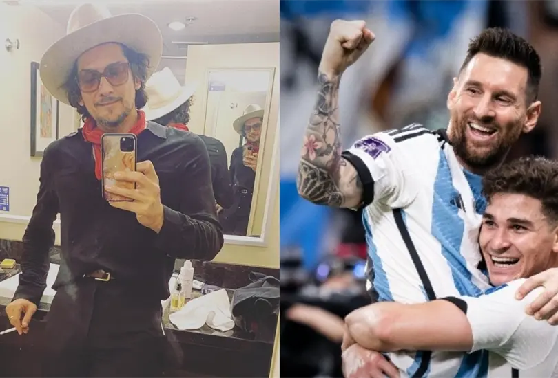 Le&oacute;n Larregui est&aacute; inconforme con Qatar 2022 debido a que la FIFA lo ama&ntilde;&oacute; para Argentina.